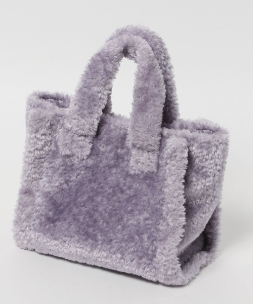 LAKOLE（ラコレ）の「フェイクファーミニトートバッグ / 162549