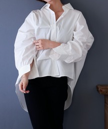 Vicente | Gather tack shirt(シャツ/ブラウス)