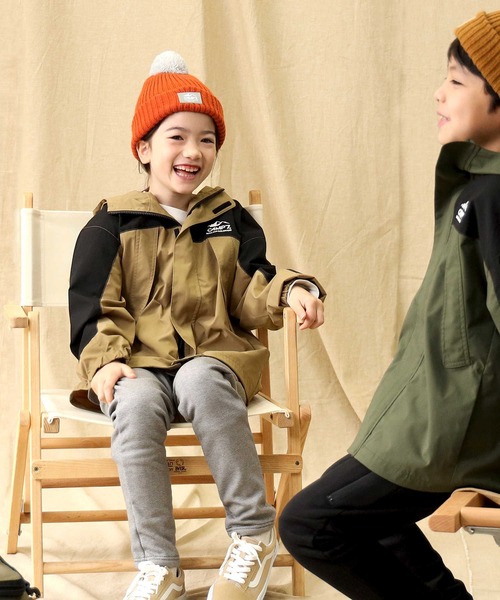 CAMP7（キャンプセブン）の「【CAMP7】マウンテンパーカー（マウンテンパーカー・キッズ・カーキブラウン/ベージュ・140/120/130/150/105）」の3枚目の写真