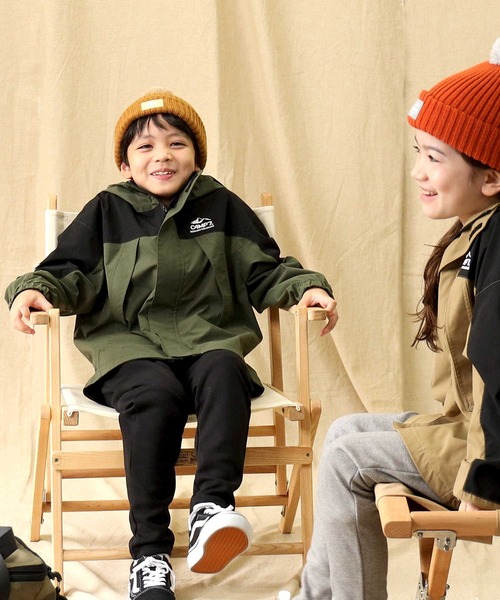 CAMP7（キャンプセブン）の「【CAMP7】マウンテンパーカー（マウンテンパーカー・キッズ・カーキブラウン/ベージュ・140/120/130/150/105）」の4枚目の写真