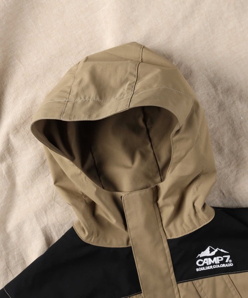 CAMP7（キャンプセブン）の「【CAMP7】マウンテンパーカー（マウンテンパーカー・キッズ・カーキブラウン/ベージュ・140/120/130/150/105）」の11枚目の写真