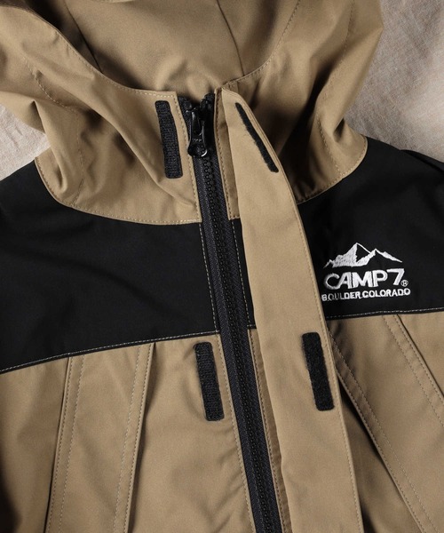 CAMP7（キャンプセブン）の「【CAMP7】マウンテンパーカー（マウンテンパーカー・キッズ・カーキブラウン/ベージュ・140/120/130/150/105）」の12枚目の写真