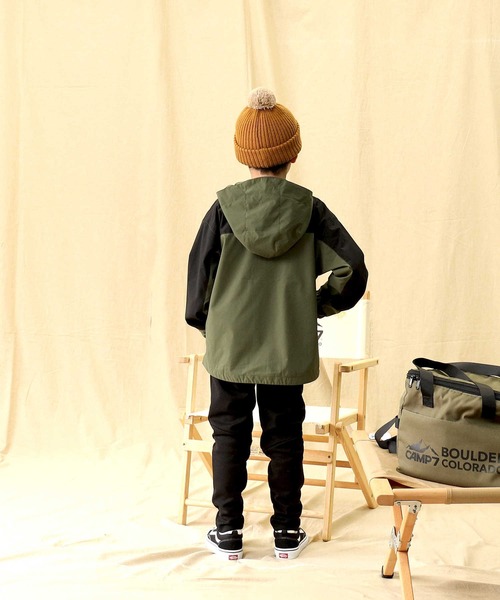 CAMP7（キャンプセブン）の「【CAMP7】マウンテンパーカー（マウンテンパーカー・キッズ・カーキブラウン/ベージュ・140/120/130/150/105）」の19枚目の写真