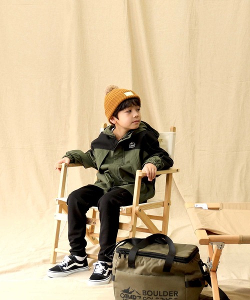 CAMP7（キャンプセブン）の「【CAMP7】マウンテンパーカー（マウンテンパーカー・キッズ・カーキブラウン/ベージュ・140/120/130/150/105）」の20枚目の写真