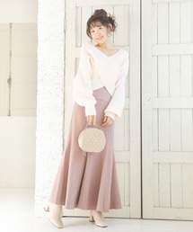 ロングマーメイドスカート