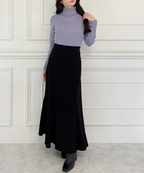 MIIA（ミーア）の「ロングマーメイドスカート（スカート・レディース・ブラック/ピンク/ボルドー・FREE）」の20枚目の写真