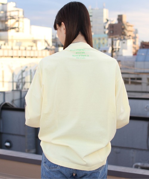 THE SHINZONE（ザ　シンゾーン）の「THE SHINZONE/シンゾーン　フォトグラフTEE　photographs T 23SMSCU06（Tシャツ/カットソー・レディース・ブラック/イエロー/ホワイト・FREE）」の17枚目の写真