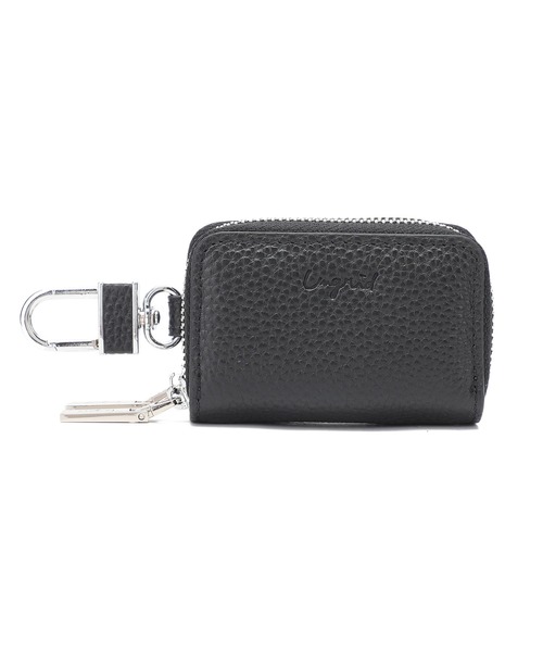 Ungrid（アングリッド）の「【Ungrid/アングリッド】本革スマートキーケース  車 ダブルファスナー ダブル ポケット  キーチェーン ファスナー カラビナ ギフト（キーケース/キーアクセサリー・レディース・アイボリー/キャメル/ベージュ系その他/ブルー系その他/ブラック/カーキ/オレンジ/スモークピンク/グレイッシュベージュ/オリーブ/チャコールグレー/ネイビー/ゴールド/ミント/ラベンダー/マスタード/シルバー・FREE）」の21枚目の写真