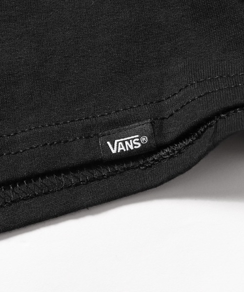 VANS（バンズ）の「別注：VANS/ヴァンズ M PHOTO PRINT L TEE ロンT ビッグ シルエット（Tシャツ/カットソー・メンズ・ホワイト×レッド/ホワイト×ブラック/ブラック・S/M/L）」の4枚目の写真