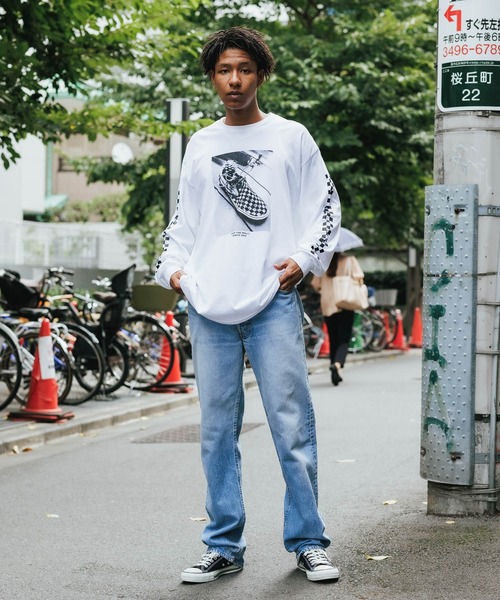 VANS（バンズ）の「別注：VANS/ヴァンズ M PHOTO PRINT L TEE ロンT