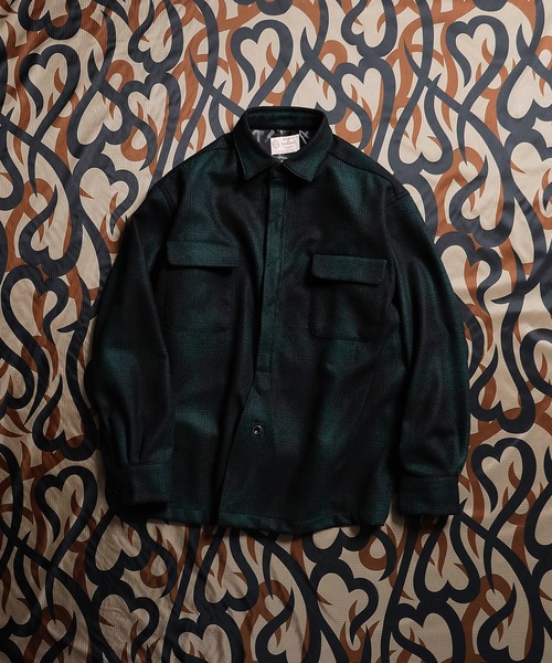 n(n) BY NUMBER (N)INE(エヌエヌバイナンバーナイン)の「WOOL OMBRE CHECK SHIRT(シャツ/ブラウス・メンズ・ブラック×レッド/ブラック×ブルー/ブラック×グリーン・M/S/L)」の3枚目の写真