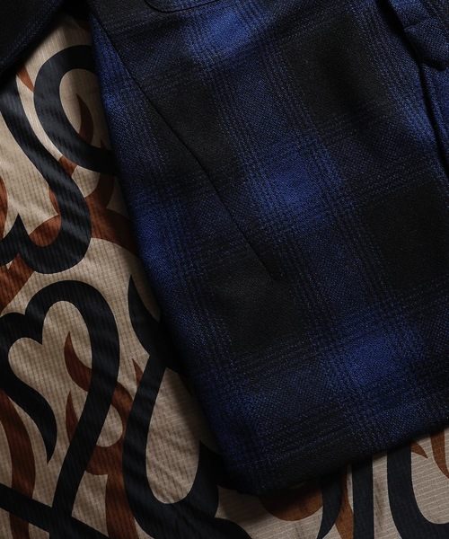 n(n) BY NUMBER (N)INE(エヌエヌバイナンバーナイン)の「WOOL OMBRE CHECK SHIRT(シャツ/ブラウス・メンズ・ブラック×レッド/ブラック×ブルー/ブラック×グリーン・M/S/L)」の21枚目の写真