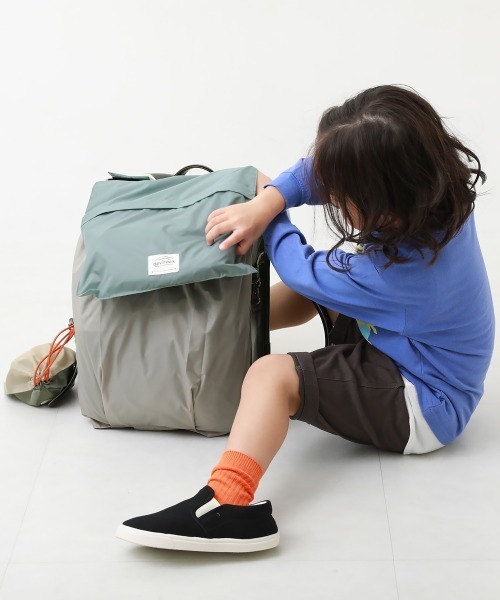 devirock（デビロック）の「撥水 収納たくさんランドセルカバー（ランドセル・キッズ・ネイビー/ブルー系その他/パープル系その他/バイオレット/ライトカーキ・ONE SIZE）」の7枚目の写真