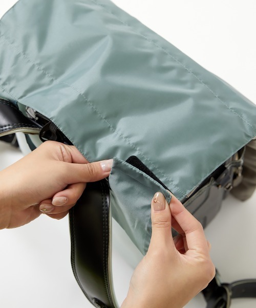 devirock（デビロック）の「撥水 収納たくさんランドセルカバー（ランドセル・キッズ・ネイビー/ブルー系その他/パープル系その他/バイオレット/ライトカーキ・ONE SIZE）」の15枚目の写真