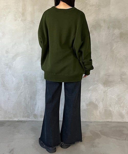 kutir（クティール）の「フリンジフレアデニムパンツ（デニムパンツ・レディース・ブラック/インディゴブルー・SMALL/MEDIUM）」の10枚目の写真