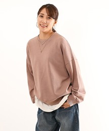 LEAD（リード）の「コットン100％シンプル スウェット トレーナー（スウェット）」