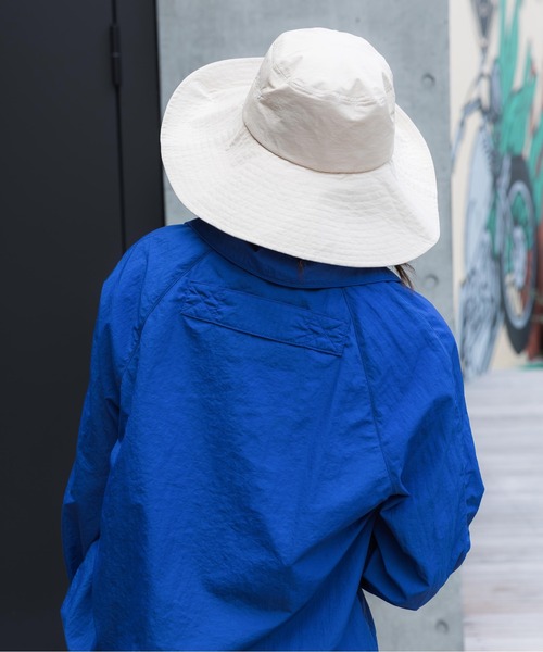 CONTROL FREAK(コントロールフリーク)の「CONTROL FREAK(コントロールフリーク)ツバ広サファリHAT(ハット・レディース・ブラック/ベージュ/カーキ・FREE)」の5枚目の写真