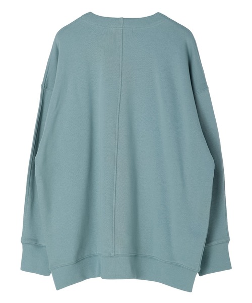 AMERICAN HOLIC(アメリカンホリック)の「Vネック裏毛チュニック(チュニック・レディース・アイボリー/サックスブルー/イエロー/オレンジ・M/L)」の11枚目の写真