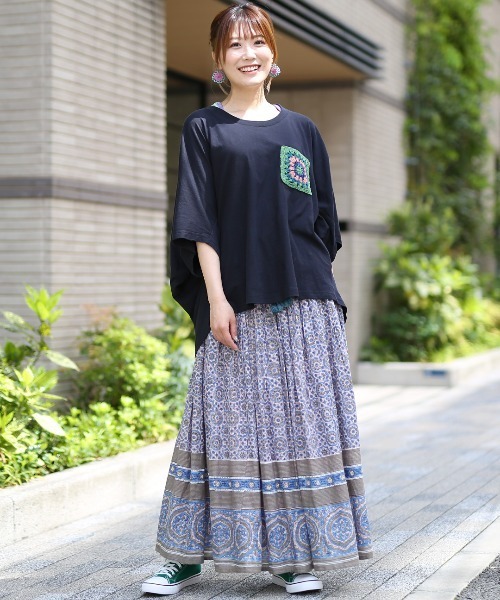 チチカカ（チチカカ）の「エスニックテープスリッポン（スニーカー・レディース・ブラック/オフホワイト/グリーン・MEDIUM/LARGE）」の7枚目の写真