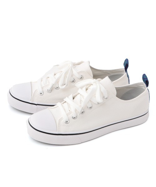 チチカカ（チチカカ）の「エスニックテープスリッポン（スニーカー・レディース・ブラック/オフホワイト/グリーン・MEDIUM/LARGE）」の15枚目の写真