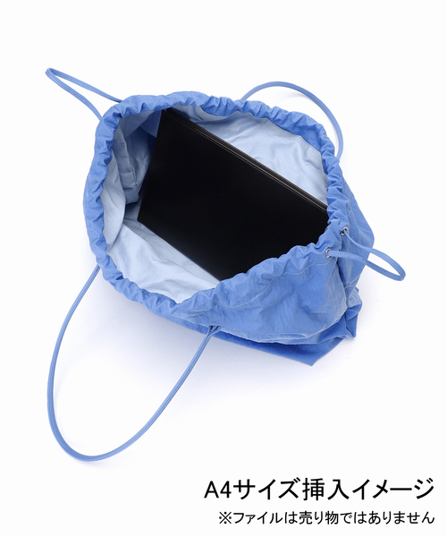 MARY AL TERNA（メアリオルターナ）の「【MARY AL TERNA / メアリ オル ターナ】WRING トートバッグ（トートバッグ・レディース・エメラルドブルー/モスグリーン・FREE）」の14枚目の写真