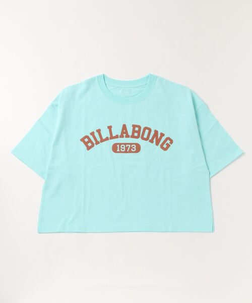 BILLABONG(ビラボン)の「BILLABONG/ビラボン ルーズシルエット/無地クロップド丈ロゴTシャツ BD013-205(Tシャツ/カットソー・レディース・イエロー/ブルー/ホワイト×ブラック/ブラック×ブラック・M/L)」の22枚目の写真