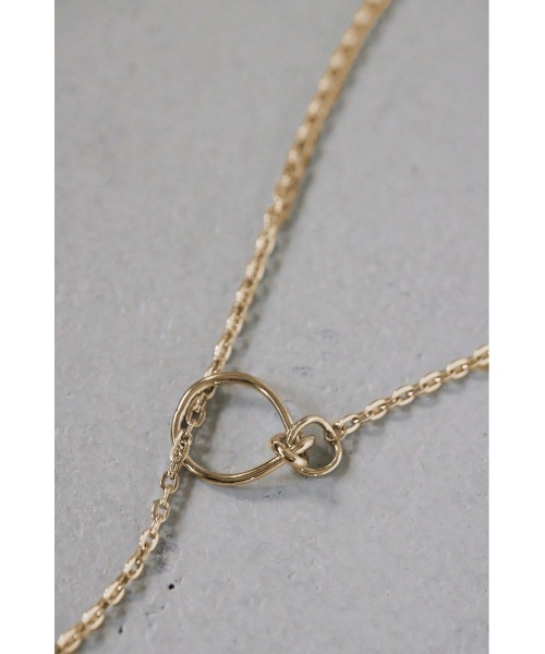 STYLEMIXER（スタイルミキサー）の「チェーンスルーロングネックレス（ネックレス・レディース・ゴールド/シルバー・FREE）」の9枚目の写真