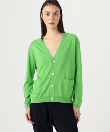 GALERIE VIE（ギャルリー ヴィー）の「シルクコットンリネン Vネック