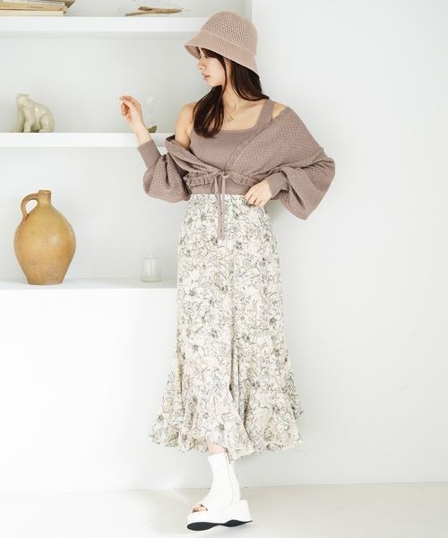 mysty woman（ミスティウーマン）の「コットンサーモHAT 186648（ハット・レディース・ブラック/ベージュ・FREE）」の7枚目の写真