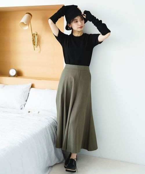 mysty woman（ミスティウーマン）の「コットンサーモHAT 186648（ハット・レディース・ブラック/ベージュ・FREE）」の5枚目の写真