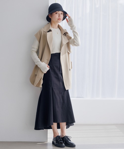 mysty woman（ミスティウーマン）の「コットンサーモHAT 186648（ハット・レディース・ブラック/ベージュ・FREE）」の14枚目の写真