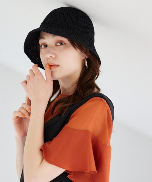 mysty woman（ミスティウーマン）の「コットンサーモHAT 186648（ハット・レディース・ブラック/ベージュ・FREE）」の22枚目の写真