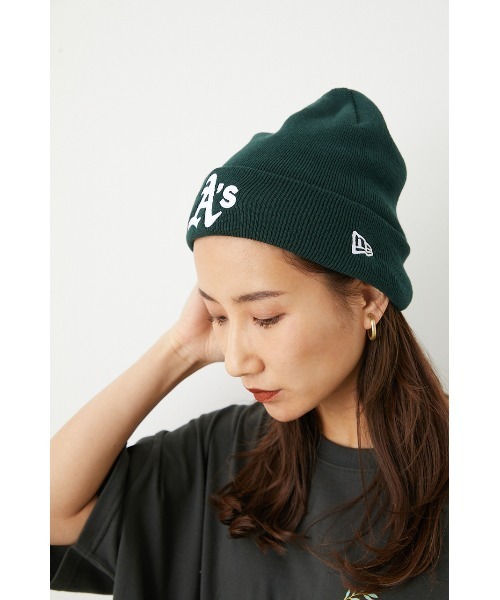 RODEO CROWNS WIDE BOWL(ロデオクラウンズワイドボウル)の「NEW ERA MLB KNIT CAP(ニットキャップ/ビーニー・レディース・レッド/ブルー/グリーン/ブラック・FREE)」の12枚目の写真