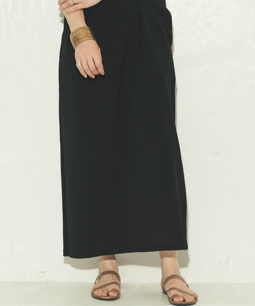 ottilie（オティーリエ）の「ottilie スクエアネックワンピ（ワンピース・レディース・ベージュ/ブラック・FREE）」の17枚目の写真