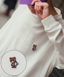 SIDEWAY STANCE（サイドウェイスタンス）の「【SIDEWAY STANCE】オリジナル ワンポイント刺繍 ロンT（Tシャツ/カットソー）」