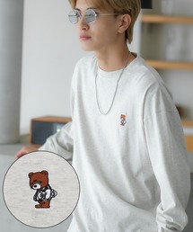 SIDEWAY STANCE（サイドウェイスタンス）の「【SIDEWAY STANCE】オリジナル ワンポイント刺繍 ロンT（Tシャツ/カットソー）」