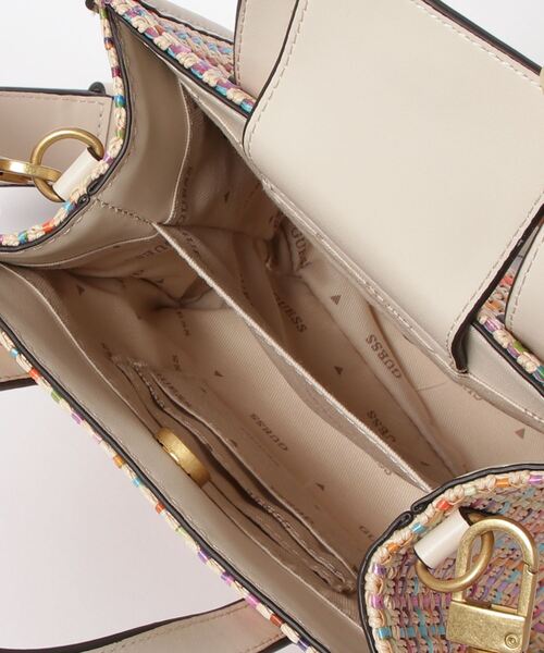 Guess(ゲス)の「SILVANA 2 Compartment Tote(トートバッグ・レディース・ストーン・ONE SIZE)」の11枚目の写真