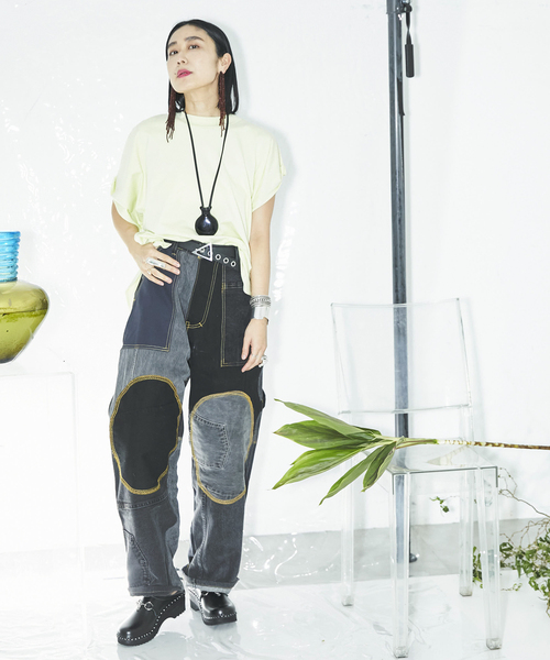 CITYSHOP ASYMMETRY Tシャツ ホワイト　未使用 CITYSHOP（シティーショップ）の「ASYMMETRY Tシャツ（Tシャツ