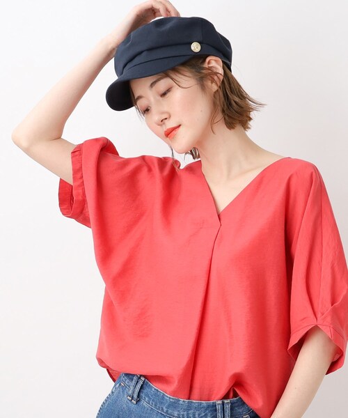 grove（グローブ）の「◆マリンキャスケット（キャスケット・レディース・アイボリー/ブラック/ネイビー・00）」の11枚目の写真