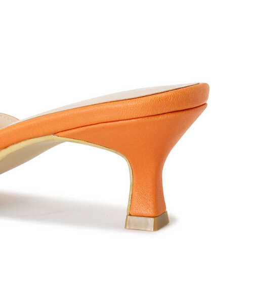 デザインミュールサンダル