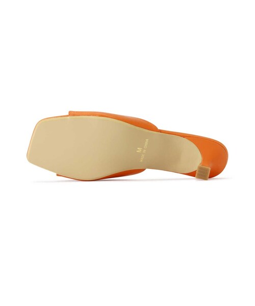 デザインミュールサンダル