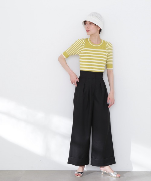 N.(N. Natural Beauty Basic)(エヌエヌナチュラルビューティーベーシック)の「◆デザインミュールサンダル(サンダル・レディース・ブラック/シルバー/オレンジ・SMALL/MEDIUM/LARGE)」の5枚目の写真