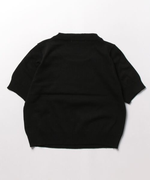 NinaetLina（ニナエリナ）の「半袖肩開きカットソー（Tシャツ/カットソー・レディース・ホワイト/ブラック・FREE）」の12枚目の写真