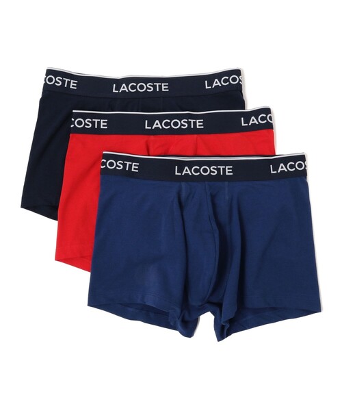 LACOSTE ラコステ 38 パンツ3本セット LACOSTE (SALE)LACOSTE(ラコステ)ボクサーパンツ ストレッチ