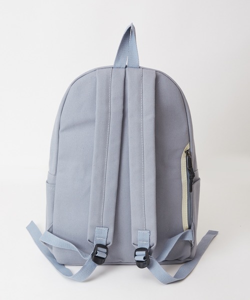 Alite cloth(アリーテクロス)の「キャンバス地パステルカラーリュック(バックパック/リュック・レディース・グリーン/ホワイト/ブラック/ブルー・F)」の11枚目の写真