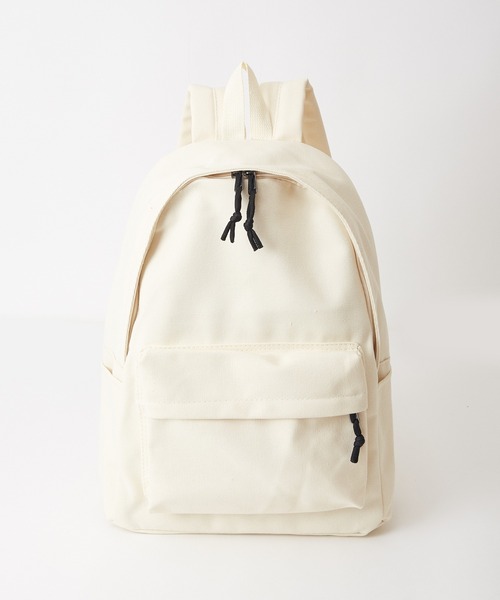 Alite cloth(アリーテクロス)の「キャンバス地パステルカラーリュック(バックパック/リュック・レディース・グリーン/ホワイト/ブラック/ブルー・F)」の22枚目の写真