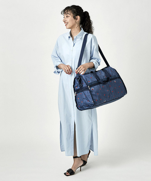 LeSportsac（レスポートサック）の「DELUXE LG WEEKENDER デニム