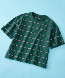 SHISKY / シスキー ボーダー ビックシルエット  カットソー  半袖キッズ