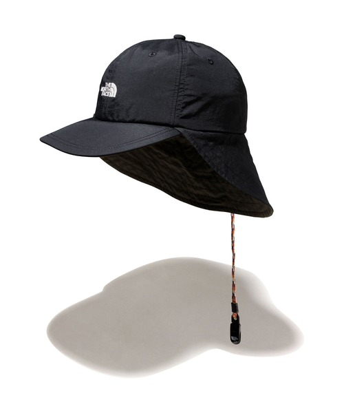 THE NORTH FACE(ザノースフェイス)の「THE NORTH FACE Kids Pohono Sunshield Cap NNJ02102(キャップ・キッズ・ベージュ/ブルー/ブラック・LARGE/MEDIUM)」の2枚目の写真