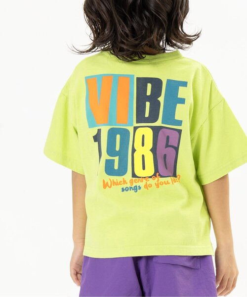 F.O.KIDS(エフオーキッズ)の「MUSIC FES バックプリントTシャツ_撥水加工(Tシャツ/カットソー・キッズ・パープル/ライム/ブラック/ブルー/オフホワイト・80/90/95/100/110/120/130/140/150)」の4枚目の写真